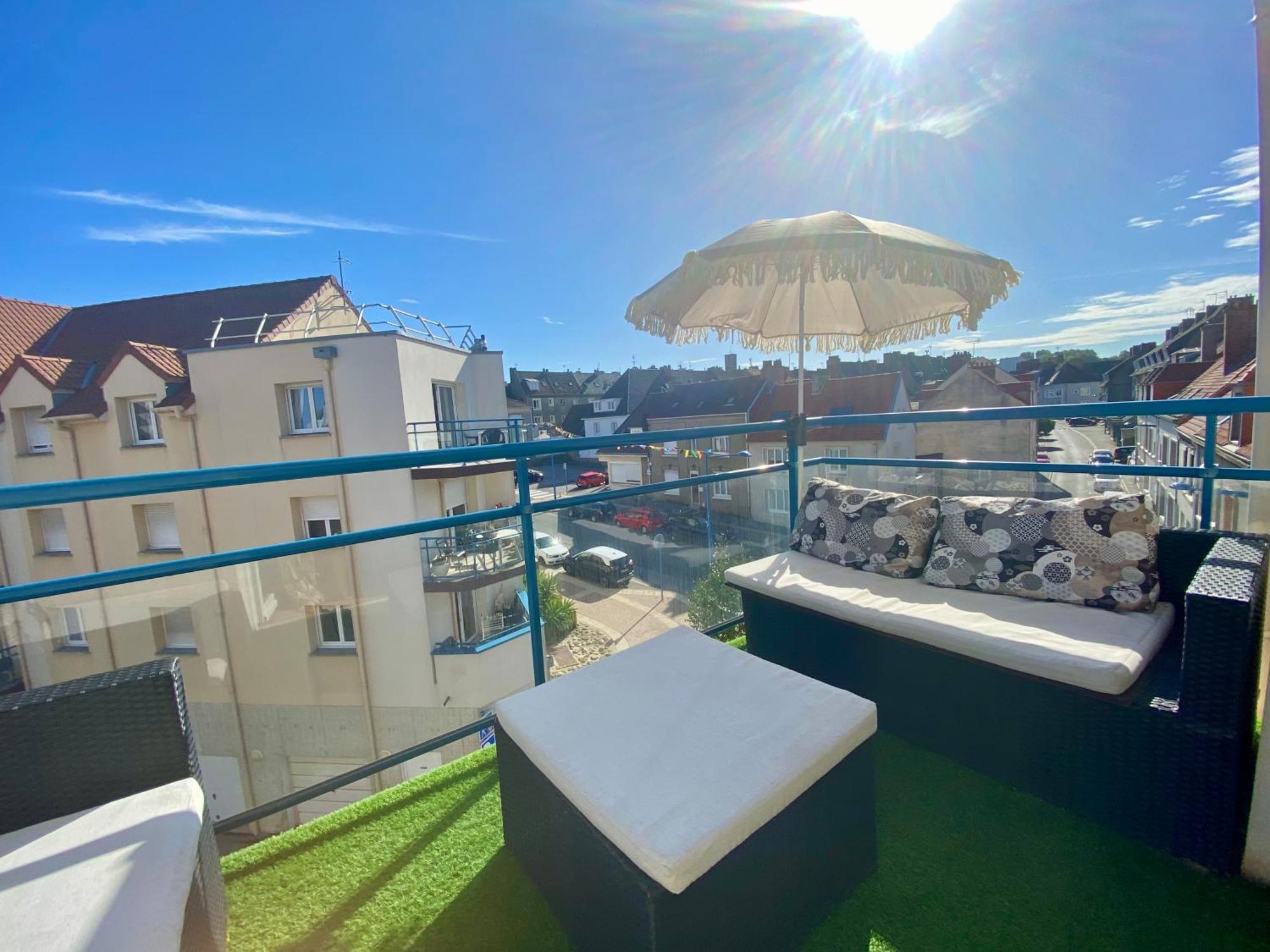 Fl'Heurt De Mer Appartement Au Pied De La Plage, Vue Mer Le Portel Exterior photo